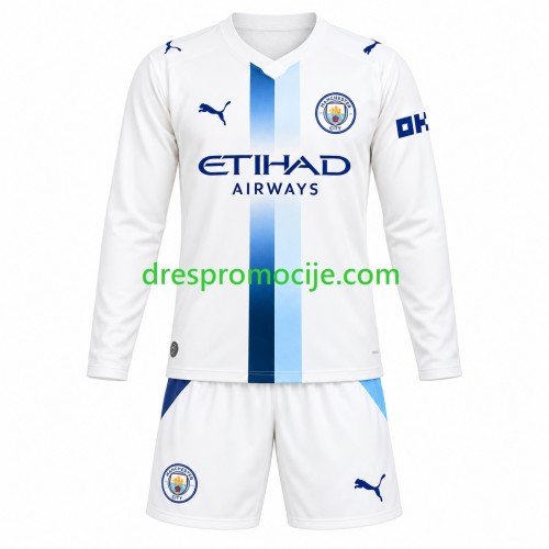 Manchester City Dres Dječji Treći 2026/2027 Dugim Rukavima Manchester City Dres Dječji Treći 2026/2027 Dugim Rukavima